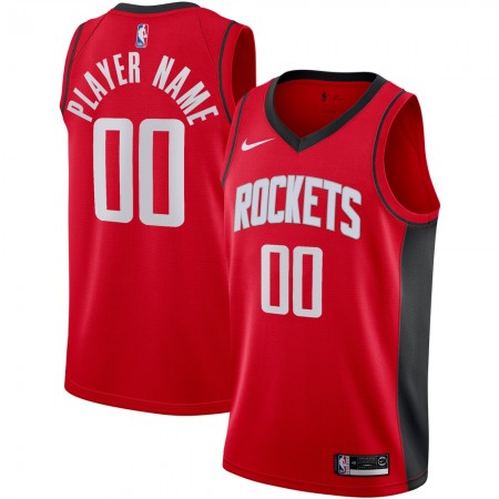 Herren NBA Houston Rockets Trikot Benutzerdefinierte Nike 2020-2021 Icon Edition Swingman